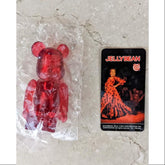 Bearbrick Series 18 JELLYBEAN Garnet 100%